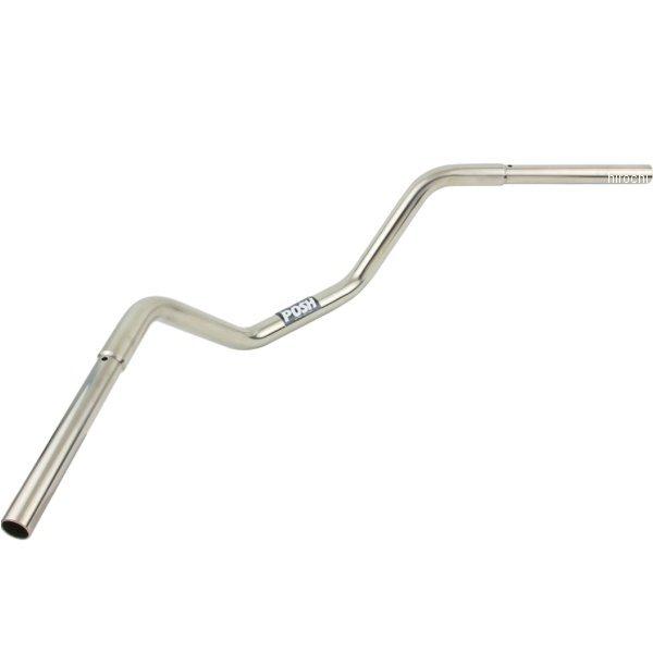 【メーカー在庫あり】 040163 ポッシュ POSH W1タイプハンドルバー W650 スチール ...