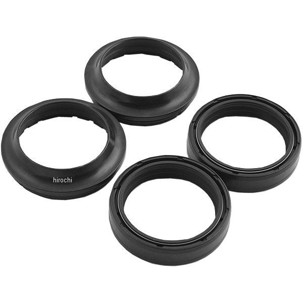 【USA在庫あり】 0407-0345 DRAG フォーク シール、ダスト シール キット 49mm...