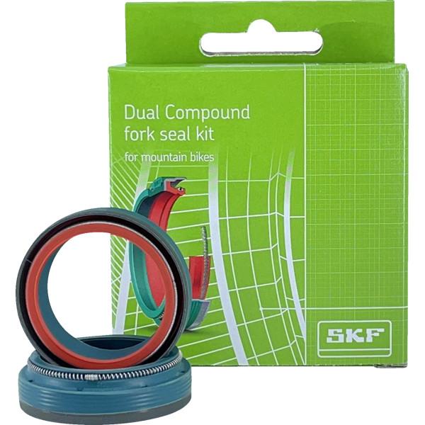 【USA在庫あり】 0407-0913 Skf FORK SEAL KIT, DUAL COMPOU...