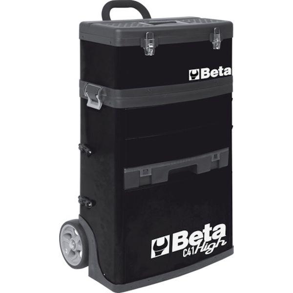 【メーカー在庫あり】 041000005 Beta社 ベータ 移動式ツールトロリー C41H ブラッ...