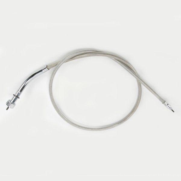 【USA在庫あり】 0655-0053 DRAG スピードメーター ケーブル 41.5インチ シルバ...