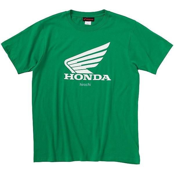 0SYTN-W56-A ホンダ純正 ウイングTシャツ 緑 Mサイズ HD店