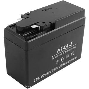 【メーカー在庫あり】 NT4A-5 NBS バイクパーツセンター MFバッテリー 12V YTR4A-BS互換 5個入り HD店｜hirochi2