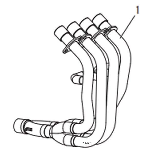 111-238-5100 ヨシムラ 補修パーツ ヘッダーASSY ステンレス ZX-25R HD店