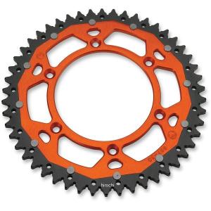 【USA在庫あり】 1210-1519 ムースレーシング MOOSE RACING リア スプロケット デュアル 49T KTM、ハスクバーナ、フサベル オレンジ HD店｜hirochi2