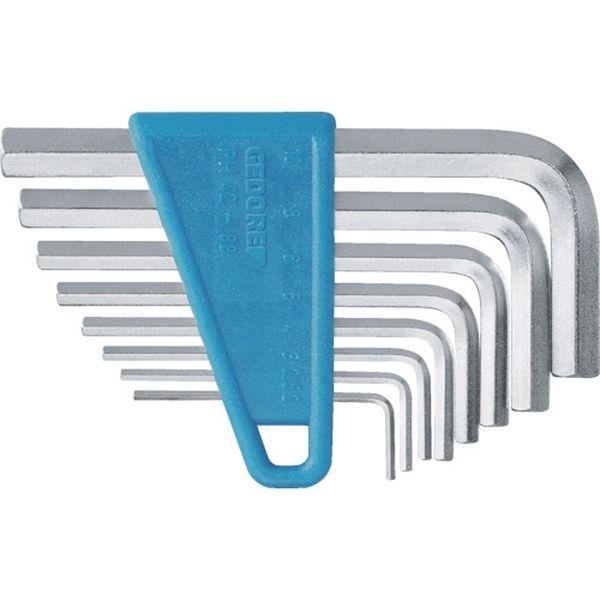 【メーカー在庫あり】 1505408 GEDORE社 GEDORE 六角棒レンチ PH42 10セッ...