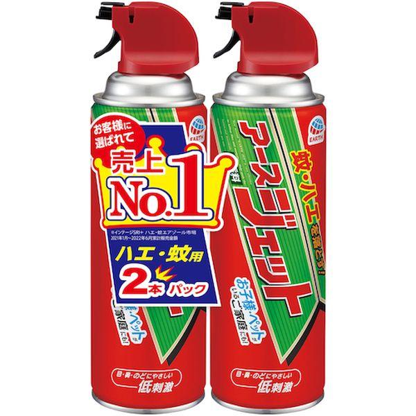 【メーカー在庫あり】 161413 アース製薬(株) アース アースジェット450mL 2本パック ...