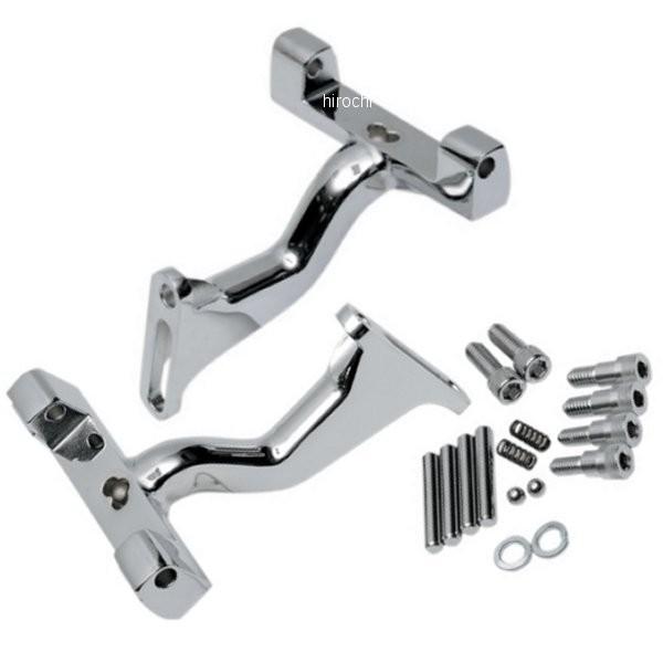 【USA在庫あり】 1621-0394 DRAG パッセンジャーフットボード 高位置マウントプラケッ...