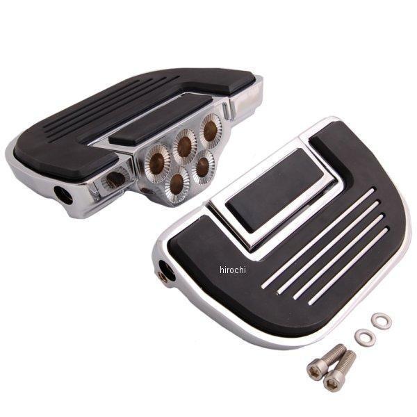 1621-0557 クリアキン Kuryakyn プレミアム フットボード クローム HD店