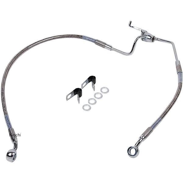 【USA在庫あり】 1741-0876 DRAG リア ブレーキライン ステンレス 標準長 04年-...