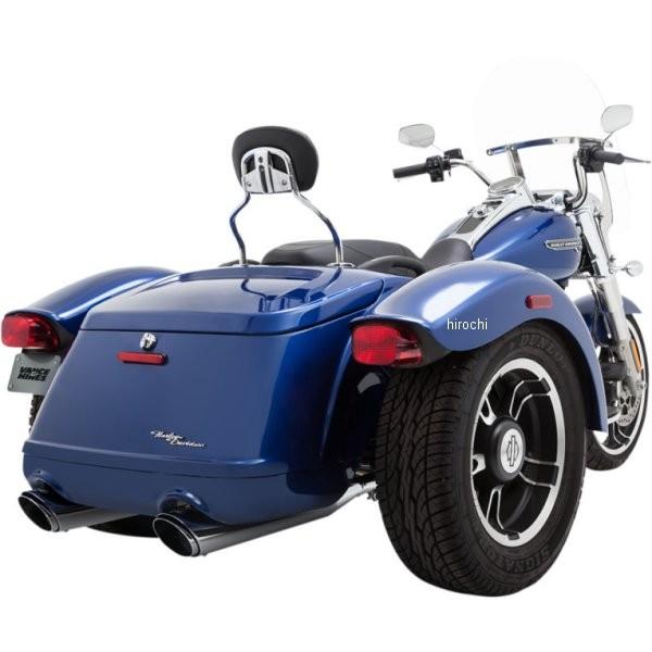 【USA在庫あり】 1801-0858 バンス＆ハインズ 4インチ スリップオンマフラー ツインスラ...