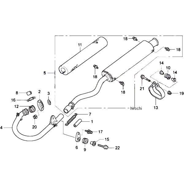 18370-NX2-000 ホンダレーシング HRC サイレンサーバンドNSF100 HD店