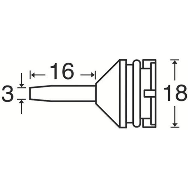 【メーカー在庫あり】 18-N 18N  白光(株) 白光 ノズル HD店