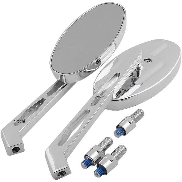 【USA在庫あり】 20-26307 エムゴ EMGO ミラー オーバルビレット クローム ロングス...