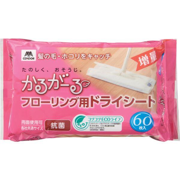 【メーカー在庫あり】 201266 山崎産業(株) コンドル かるがーる フローリング用ドライシート...