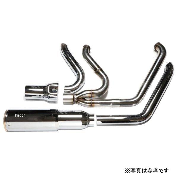 2019100W モーターステージ スリップオンマフラー Wベビーバズーカ　M8、FXLRS、FXB...