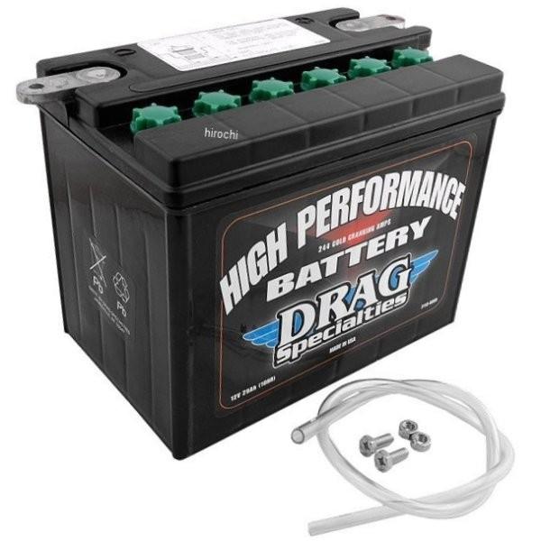 【USA在庫あり】 2113-0008 DRAG AGM ハイパフォーマンス バッテリー 65年-8...