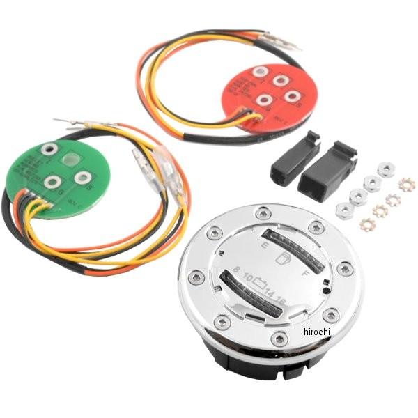 2212-0433 クリアキン Kuryakyn ガスキャップ LED ガソリン残量/バッテリー I...