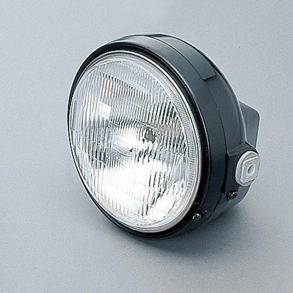 【メーカー在庫あり】 22714 デイトナ ヘッドライトキット Mサイズ(レンズ径φ153) 黒/黒...