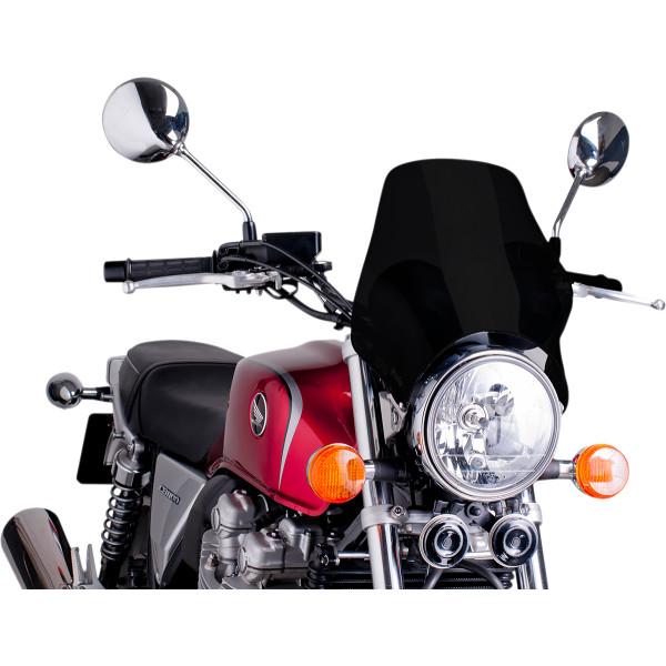 【USA在庫あり】 2313-0247 プーチ Puig ウィンドシールド NAKED ER5 ブラ...