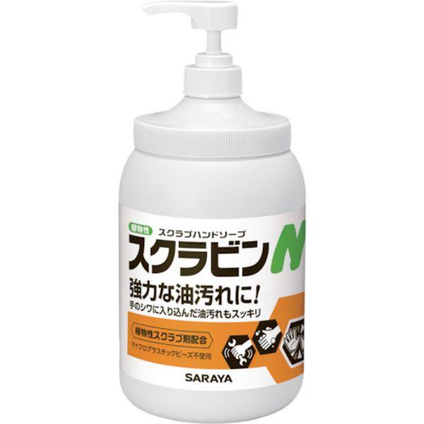 【メーカー在庫あり】 23154 サラヤ(株) サラヤ 植物性スクラブハンドソープ スクラビンN 1...
