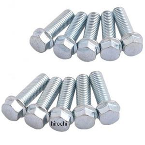 【USA在庫あり】 2404-0408 ボルト BOLT 六角ヘッド フランジ ボルト M6 x 1.0 x 30 8mm (10個入り) HD店｜hirochi2