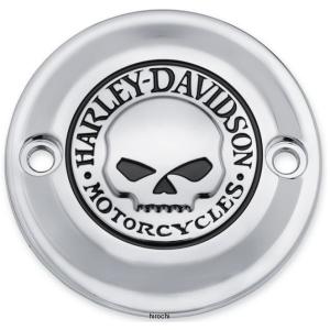 25600066 ハーレー純正 タイマーカバー スカル ビレット