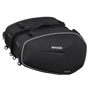 【メーカー在庫あり】 X0SE481 シャッド SHAD E48 サイドバッグ 46-58L 左右セット 黒 HD店｜hirochi2