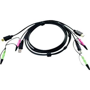 【メーカー在庫あり】 2L-7D02UH 2L7D02UH ATENジャパン(株) ATEN USB HDMI KVM ケーブル 1.8m HD店
