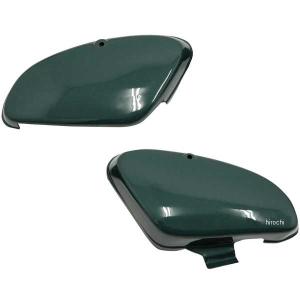 スーパーカブ ホンダ C50 STD/DX サイドカバー 左右セット 緑