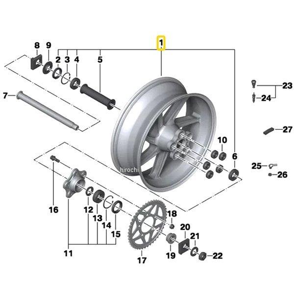 36318551660 BMW純正 R ホイール hp-blau HD店