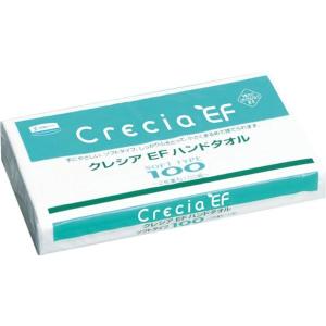 【メーカー在庫あり】 37018 日本製紙クレシア(株) クレシア EFハンドタオル ソフト100 HD店｜hirochi2