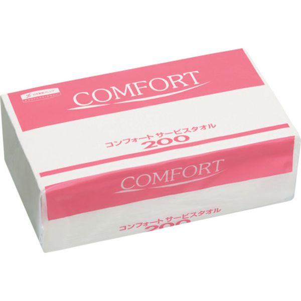 【メーカー在庫あり】 37105 日本製紙クレシア(株) クレシア コンフォートタオル200 HD店