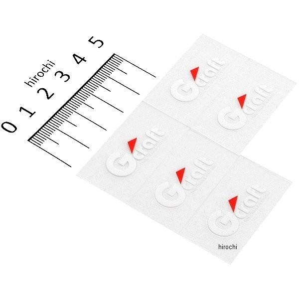 【メーカー在庫あり】 39353G Gクラフト 切り文字 ステッカー 白 5枚売り HD店