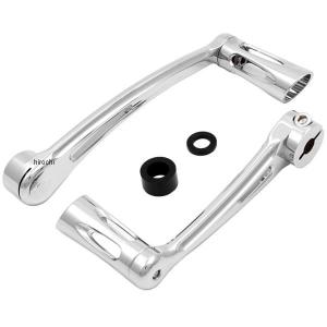 【USA在庫あり】 1602-0970 40-100 アレンネス Arlen Ness EZ ヒールとトゥーのシフターキット ディープカット 97年以降 FLT クローム