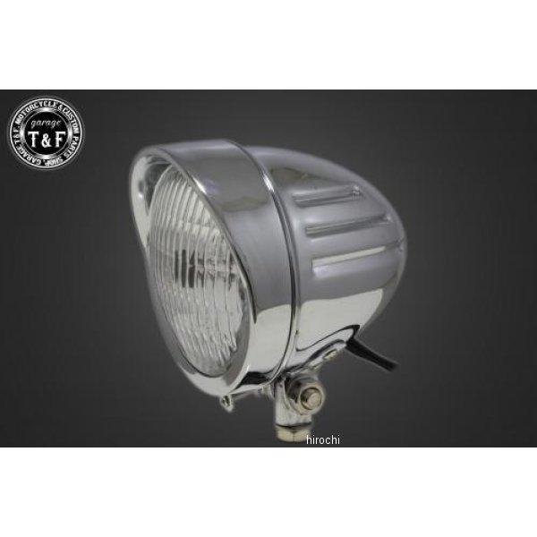 4020781 ガレージT＆F 4.5インチスリットヘッドライト(クラシックレンズ仕様)+ステー マ...