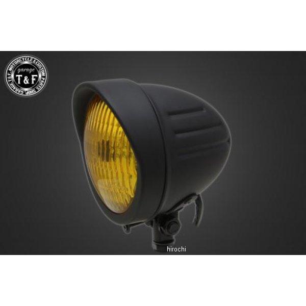 4020786 ガレージT＆F 4.5インチスリットヘッドライト(クラシックレンズ仕様)+ステー マ...