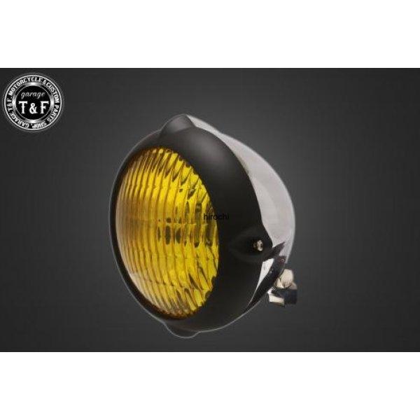 4021478 ガレージT&amp;F 5.75in ビンテージライト(マット黒/ポリッシュ)クラシックレン...