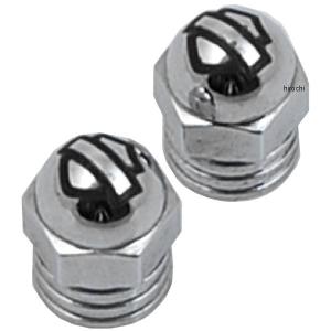 41150-98 ハーレー純正 クローム・ブラス・バルブステムキャップ