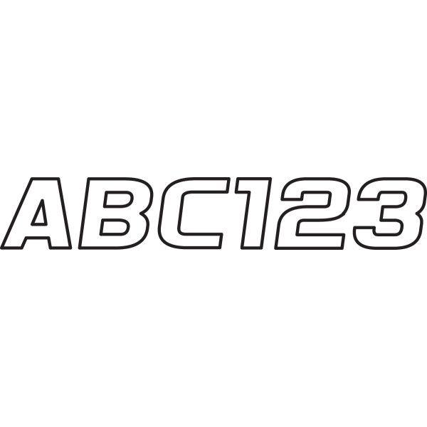 【USA在庫あり】 4320-1219 ハードライン HARDLINE ステッカー 76mm 700...