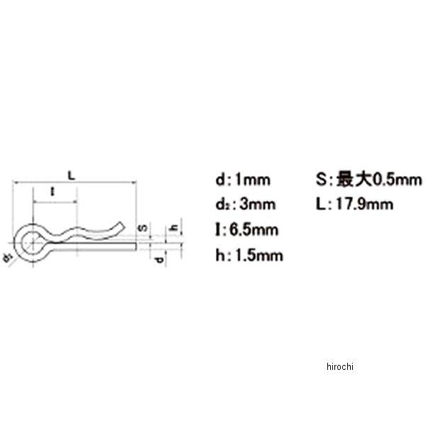 【メーカー在庫あり】 SCP-R05 NTB スナップピン 5mm用 30本入スチール HD店