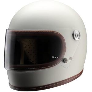 【即納】 NH-R1 ニキトー NIKITOR フルフェイスヘルメット Retro-One オフホワイト Mサイズ HD店｜hirochi2