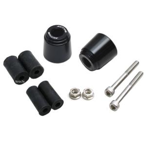 60800310 アクティブ ACTIVE アルミバーエンド φ30-L30 黒 HD店