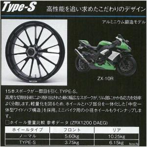 着後レビューで 送料無料 の ゲイルスピード Gale Speed リアホイール Type S 600 17 13年 14年 Z800 白 Hd店 信頼 の