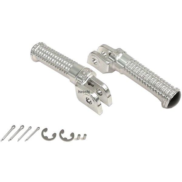 17700001S アクティブ ACTIVE ステップバー ライダー側 ホンダ、スズキ シルバー H...