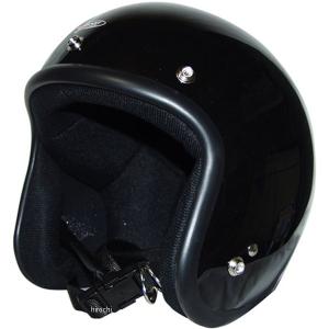 【メーカー在庫あり】 SPJ-903 スプーン SPOON ジェットヘルメット ソリッド パールブラック フリーサイズ HD店｜hirochi2