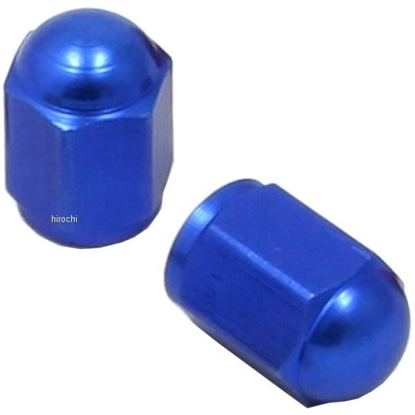 【メーカー在庫あり】 D58-03-102 ディーアールシー DRC バルブキャップ 青 アルミ 2...