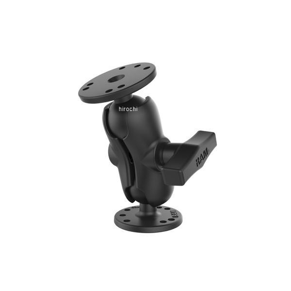 【メーカー在庫あり】 RAM-101U-B ラムマウント RAM Mounts ラウンドベース2個&amp;...