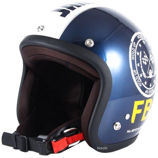 JJ-02B ナナニージャム 72JAM ジェットヘルメット F.B.I. 黒 フリーサイズ(57-...