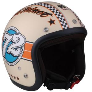 JJ-04M ナナニージャム 72JAM ジェットヘルメットSPEED SOUND アイボリーベース マット フリーサイズ (57-60cm未満) JP店の商品画像